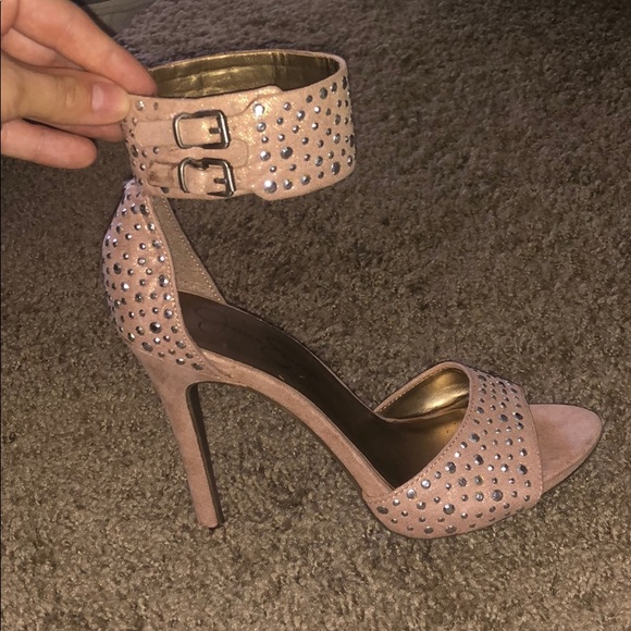 Jessica Simpson Shoes - 🌼 Jessica Simpson Light Pink Heel DISCOUNT SHIP!